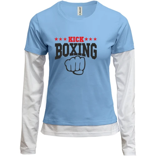Женский лонгслив Комби Kickboxing