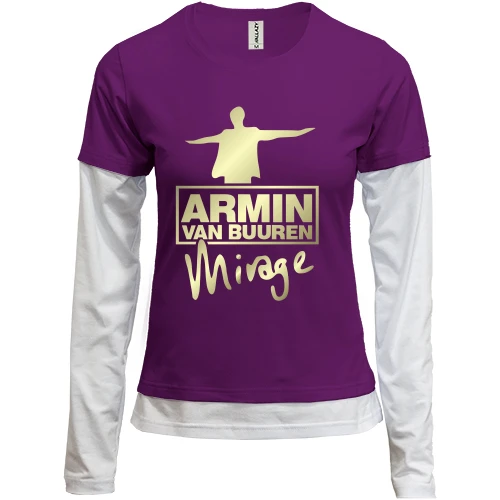 Женский лонгслив Комби Armin Van Buuren Mirage