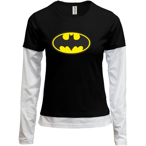 Женский лонгслив Комби Batman (2)
