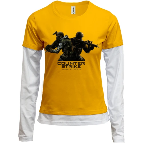 Женский лонгслив Комби Counter-Strike: Global Offensive (2)