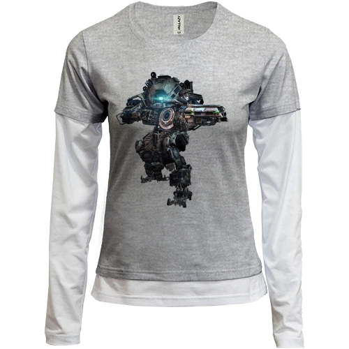 Женский лонгслив Комби Titanfall 2 Bot