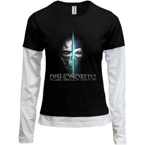 Женский лонгслив Комби Dishonored 2