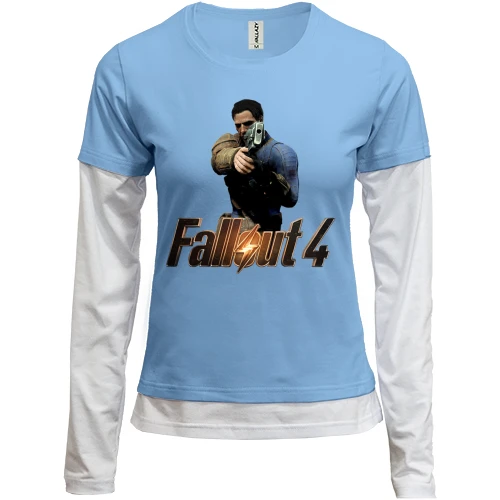 Женский лонгслив Комби Fallout 4