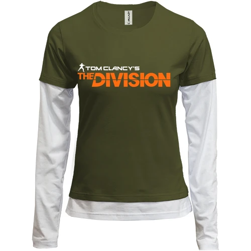 Женский лонгслив Комби Tom Clancy's The Division Logo
