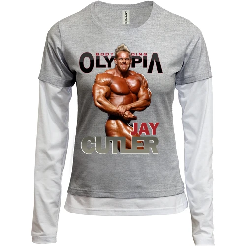 Женский лонгслив Комби Bodybuilding Olympia - Jay Cutler