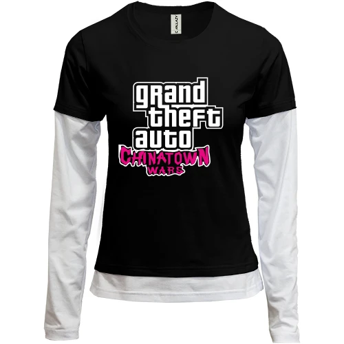 Женский лонгслив Комби Grand Theft Auto Chinatown Wars