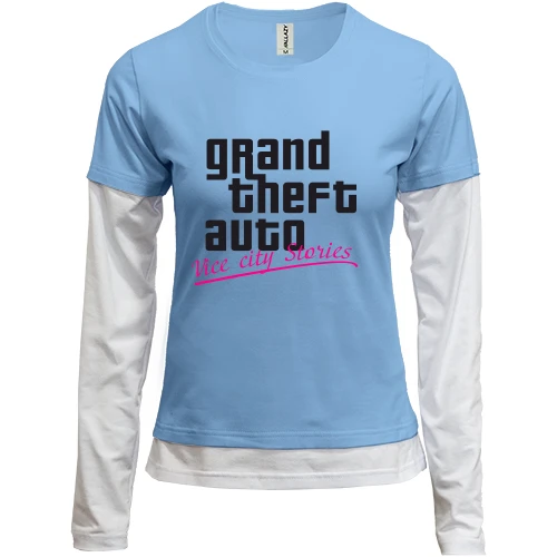 Женский лонгслив Комби GTA Vice City Stories 2