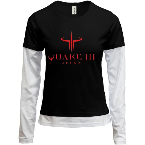 Женский лонгслив Комби Quake 3 Arena