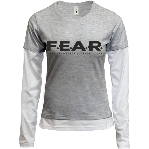 Женский лонгслив Комби F.E.A.R.
