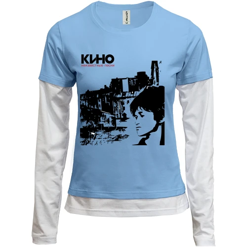 Женский лонгслив Комби Кино (В. Цой)