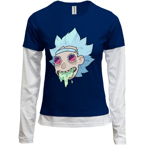 Женский лонгслив Комби Rick