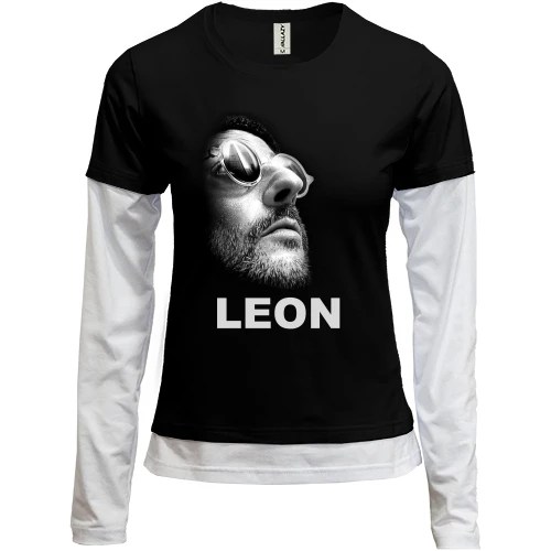 Женский лонгслив Комби Leon