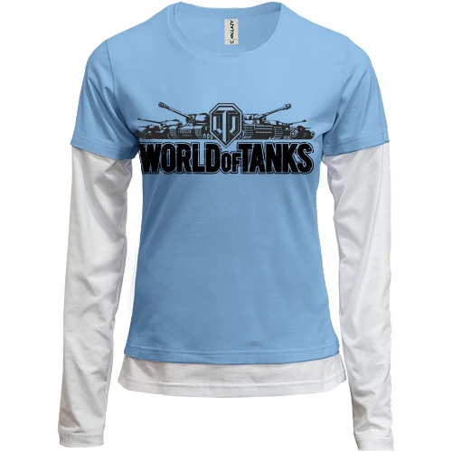 Женский лонгслив Комби World of Tanks Контур