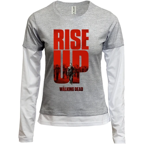 Женский лонгслив Комби The Walking Dead - Rise Up