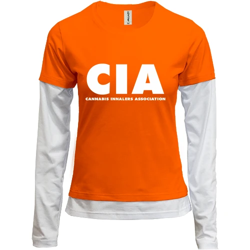Женский лонгслив Комби CIA