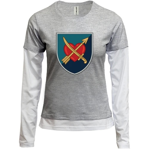 Женский лонгслив Комби 39-я отдельная бригада береговой обороны