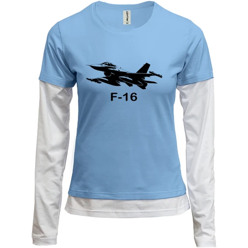 Женский лонгслив Комби F-16