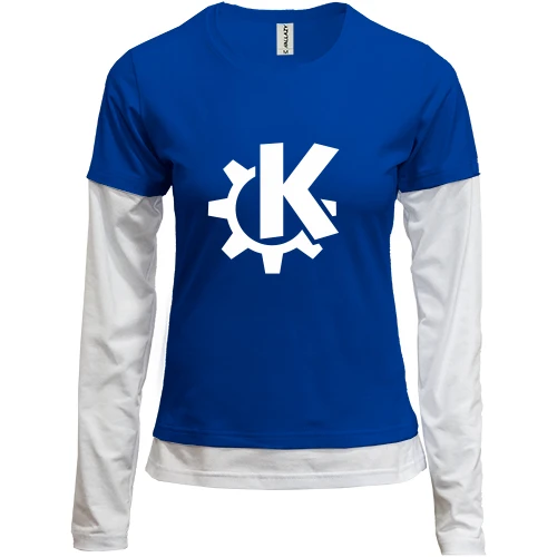 Женский лонгслив Комби KDE