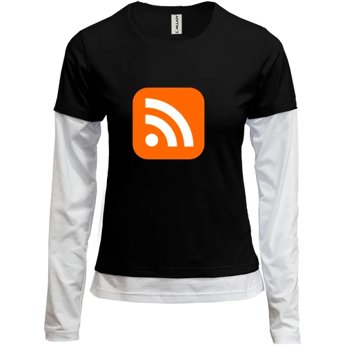 Женский лонгслив Комби RSS