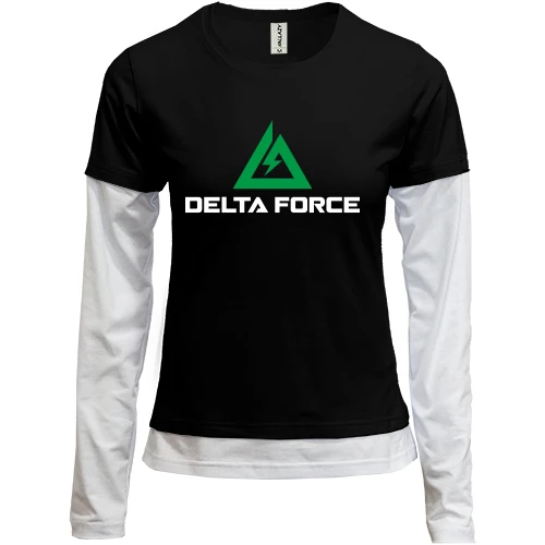 Женский лонгслив Комби Delta Force