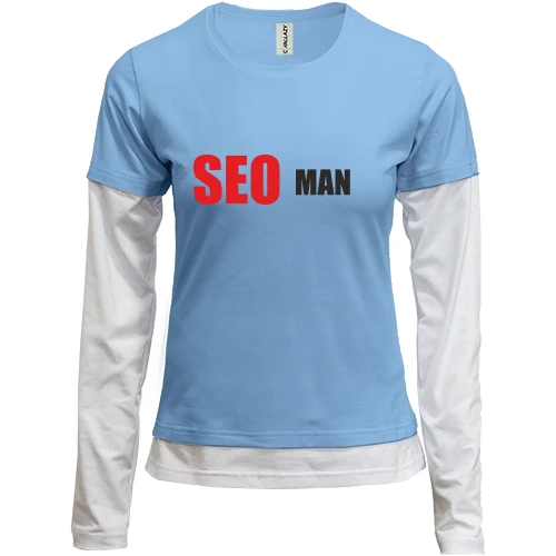 Женский лонгслив Комби seo man