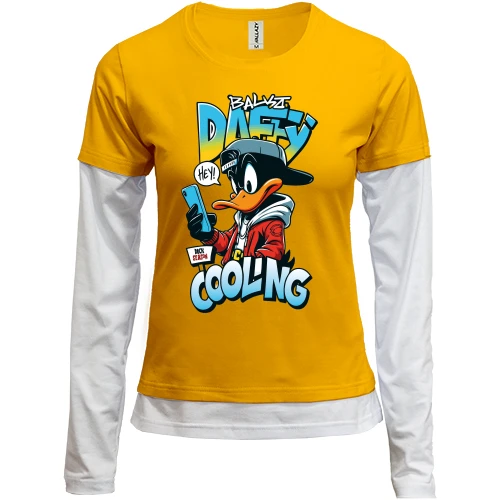 Женский лонгслив Комби Daffy Cooling