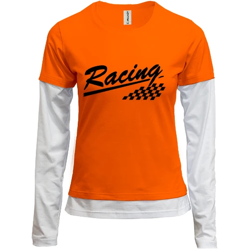Женский лонгслив Комби Racing