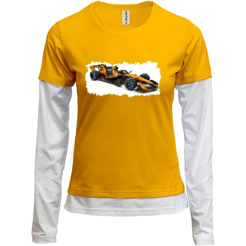 Женский лонгслив Комби McLaren F1