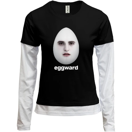 Женский лонгслив Комби Eggward