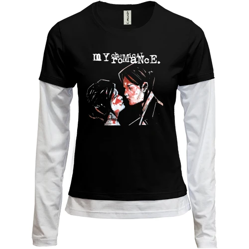 Женский лонгслив Комби My Chemical Romance – Three Cheers For Sweet Revenge