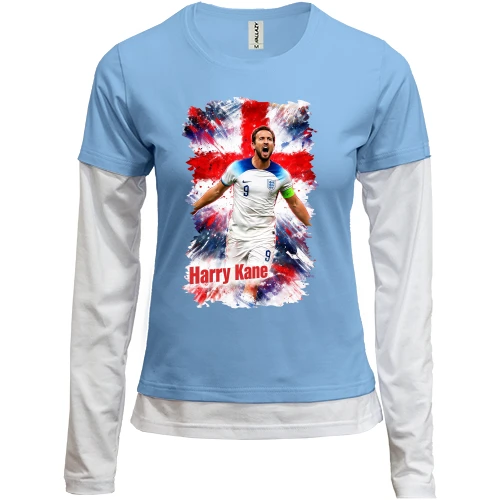 Женский лонгслив Комби Harry Kane