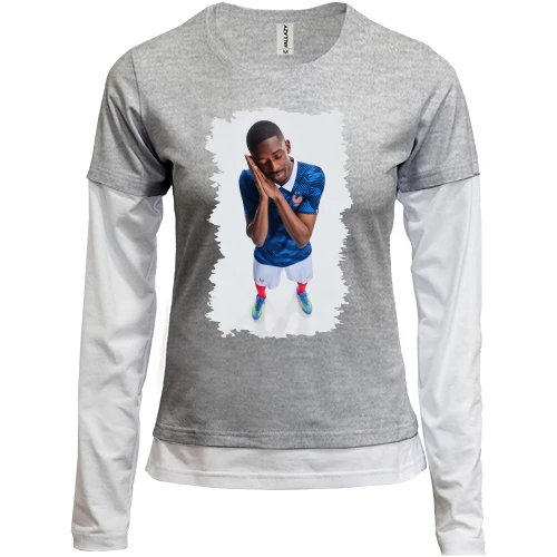 Женский лонгслив Комби Ousmane Dembele