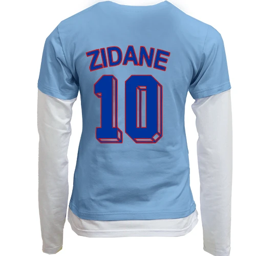 Женский лонгслив Комби Zinédine Zidane