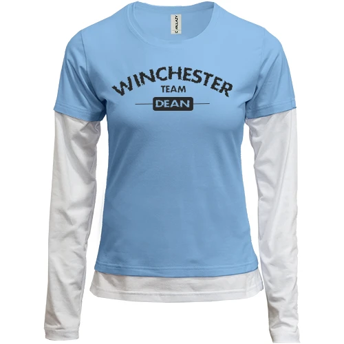 Женский лонгслив Комби "Winchester Team - Dean"