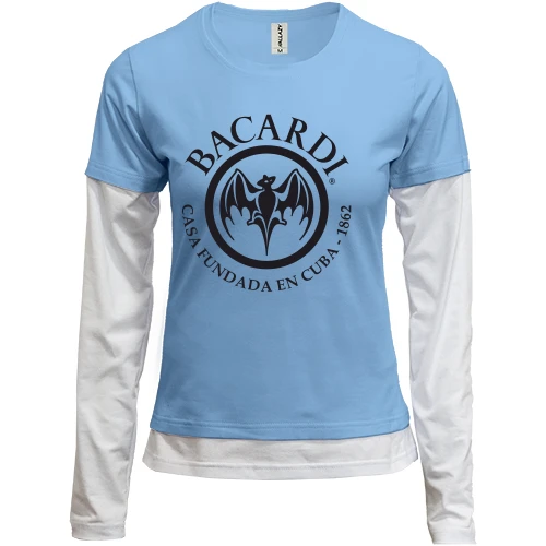 Женский лонгслив Комби Bacardi (2)