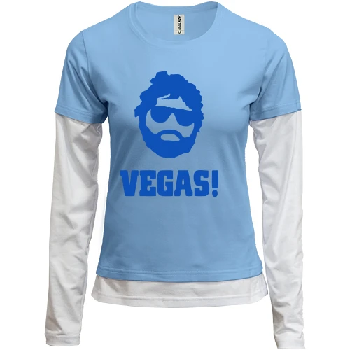 Женский лонгслив Комби Vegas!