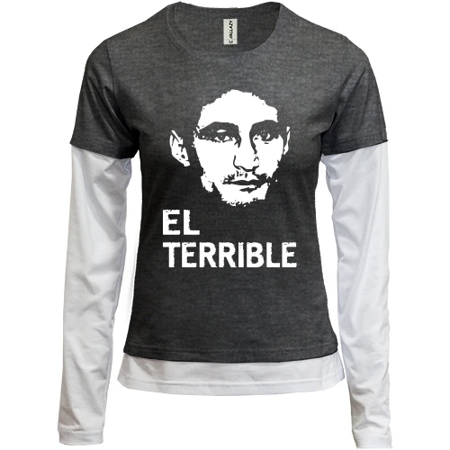 Женский лонгслив Комби Ell terrible