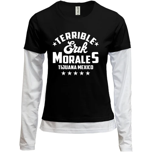 Женский лонгслив Комби Terrible Erik Morales