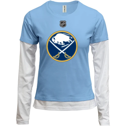 Женский лонгслив Комби Buffalo Sabres