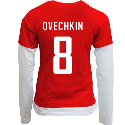 Женский лонгслив Комби Alexandr Ovechkin