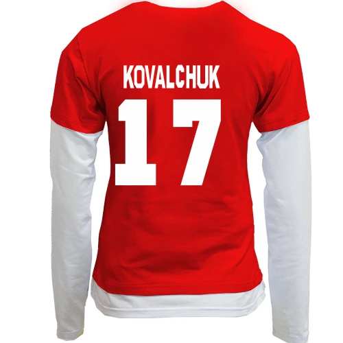 Женский лонгслив Комби Ilya Kovalchuk