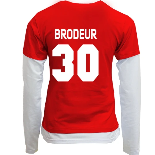 Женский лонгслив Комби Martin Brodeur