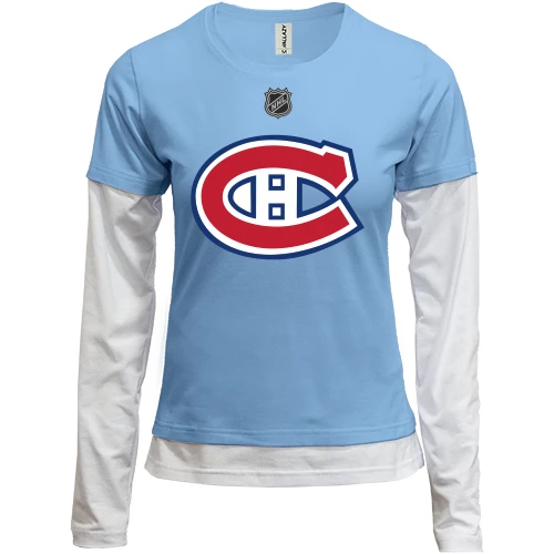 Женский лонгслив Комби Montreal Canadiens