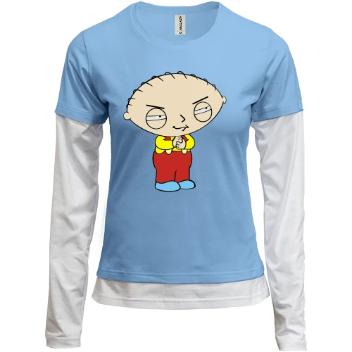 Женский лонгслив Комби Family guy (15)