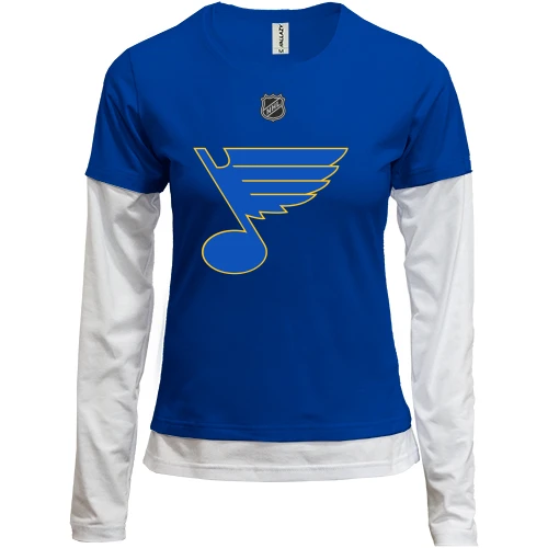 Женский лонгслив Комби "Saint Louis Blues"
