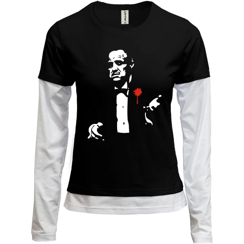 Женский лонгслив Комби Godfather