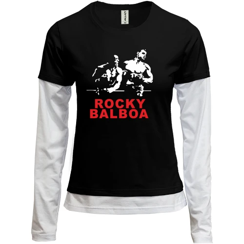 Женский лонгслив Комби Rocky Balboa