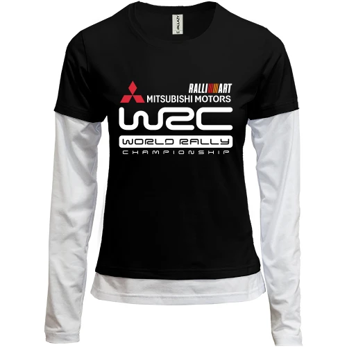Жіночий лонгслів Комбі Mitsubishi wrc