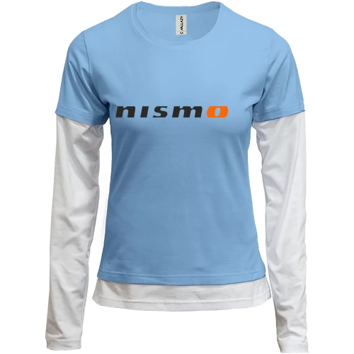 Женский лонгслив Комби Nismo
