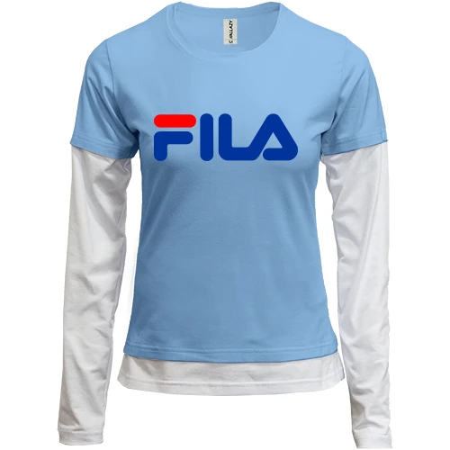 Женский лонгслив Комби FILA